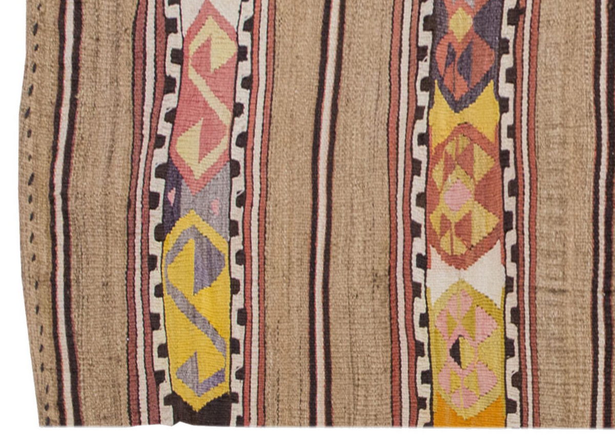 Vintage Kilim Rug,Konya Kilim 3" x 6'4" feet 92 x 192 cm