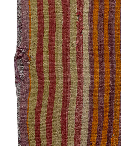 Vintage Kilim Rug,Bodrum Milas Kilim 3'1" x 3'4" feet 95 x 102 cm