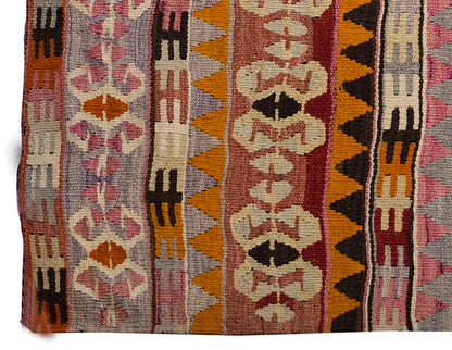 Vintage Kilim Rug,Konya Kilim 3'1" x 3'9" feet 95 x 114 cm