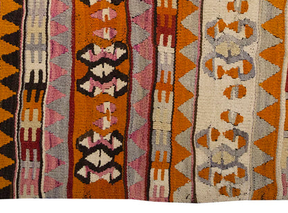 Vintage Kilim Rug,Konya Kilim 3'1" x 3'9" feet 95 x 114 cm