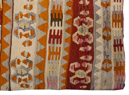 Vintage Kilim Rug,Konya Kilim 3'1" x 3'9" feet 95 x 114 cm