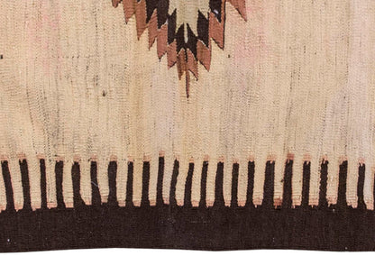 Vintage Kilim Rug,Mut Toros Mountain Kilim 3'1" x 4'4" feet 95 x 132 cm