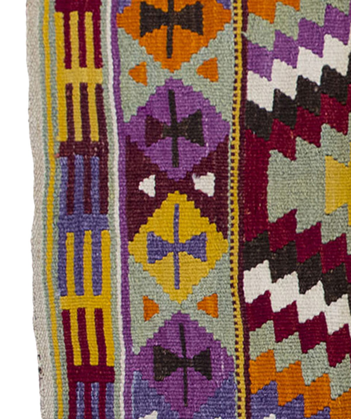Vintage Kilim Rug,Noomadic Barak Kilim 3'1" x 4'6" feet 95 x 138 cm