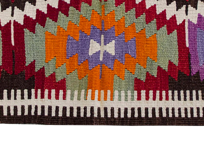 Vintage Kilim Rug,Noomadic Barak Kilim 3'1" x 4'6" feet 95 x 138 cm