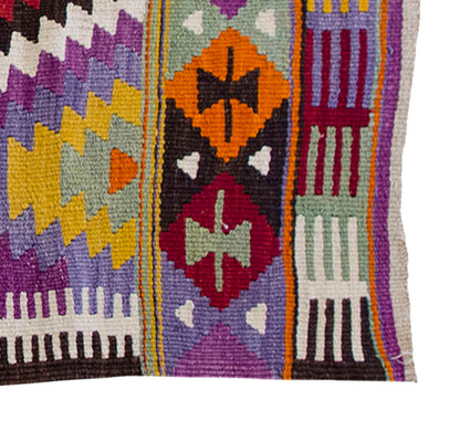 Vintage Kilim Rug,Noomadic Barak Kilim 3'1" x 4'6" feet 95 x 138 cm
