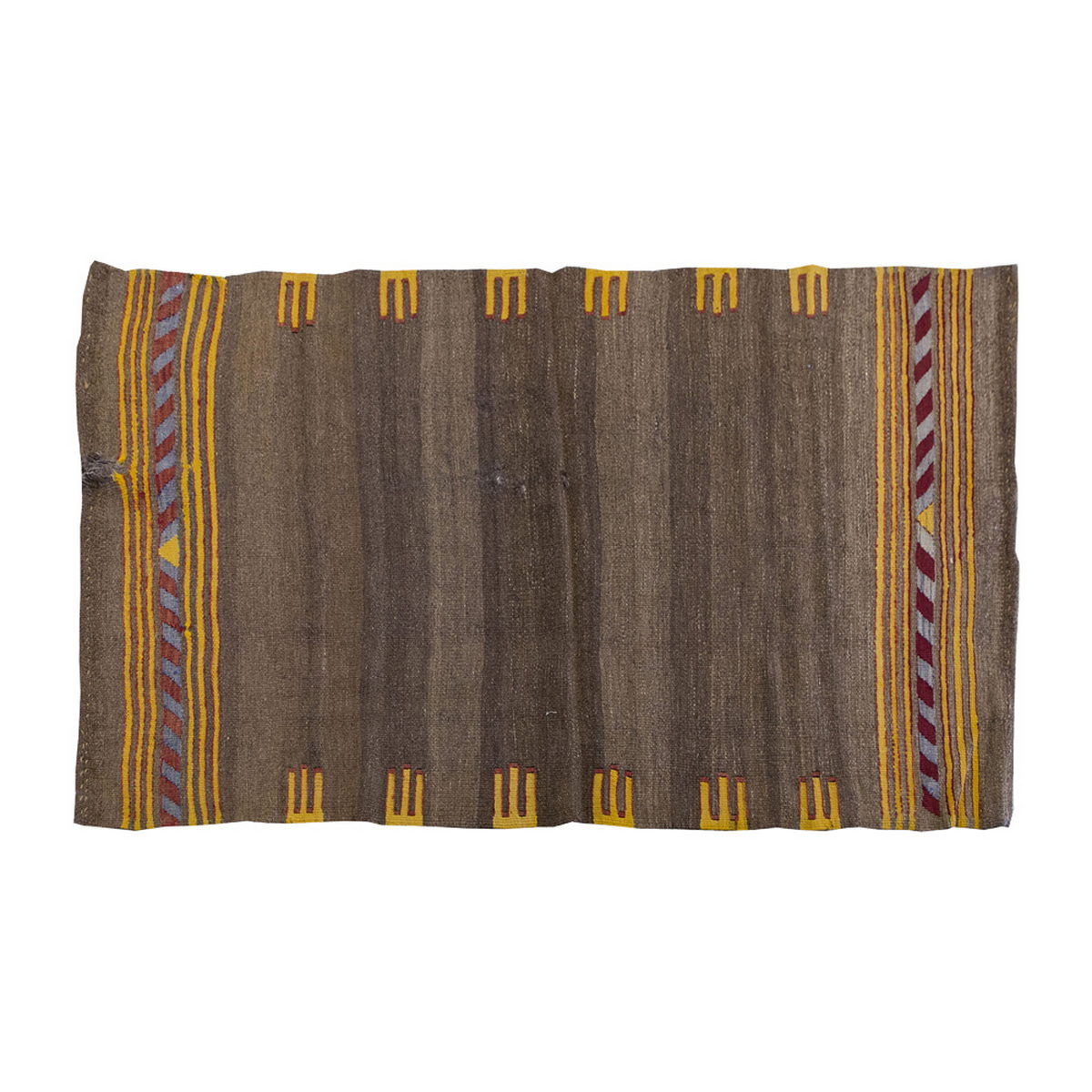 Vintage Kilim Rug,Mut Kilim 3'1" x 5'3" feet 94 x 160 cm