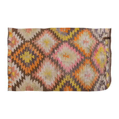 Vintage Kilim Rug,Afyon Kilim 2'9" x 4" feet 84 x 117 cm