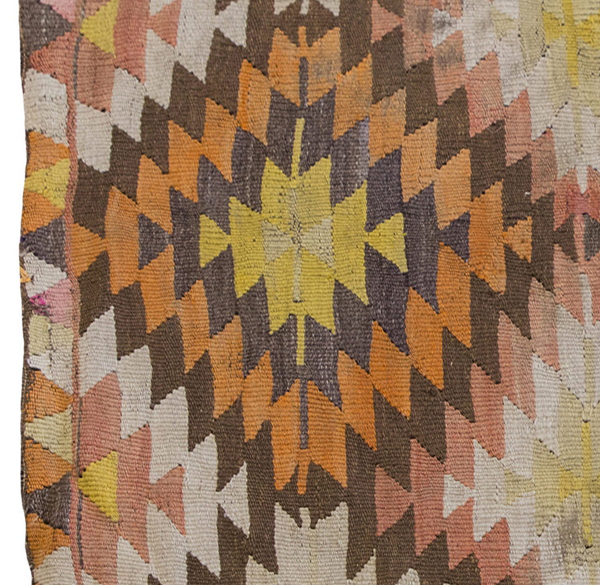 Vintage Kilim Rug,Afyon Kilim 2'9" x 4" feet 84 x 117 cm