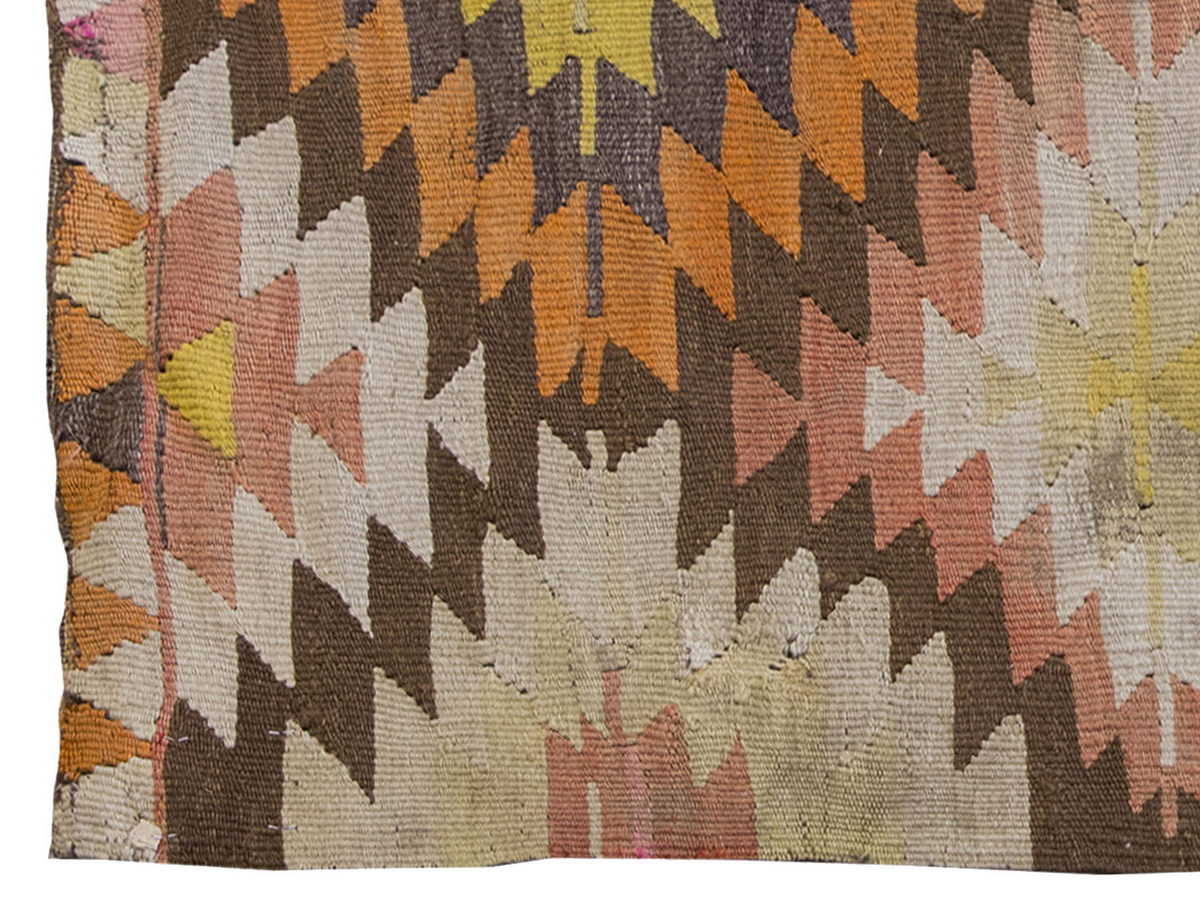 Vintage Kilim Rug,Afyon Kilim 2'9" x 4" feet 84 x 117 cm