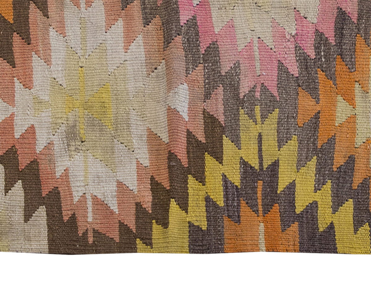 Vintage Kilim Rug,Afyon Kilim 2'9" x 4" feet 84 x 117 cm
