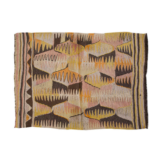 Vintage Kilim Rug,Anaur Mut Kilim 3'2" x 4'4" feet 96 x 132 cm