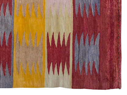 Vintage Kilim Rug,Bodrum Milas Kilim 3'2" x 4'6" feet 97 x 138 cm