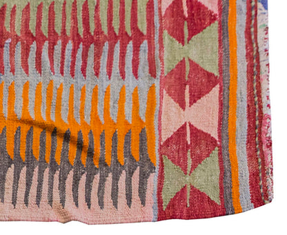 Vintage Kilim Rug,Afyon Kilim 3'2" x 5" feet 96 x 154 cm