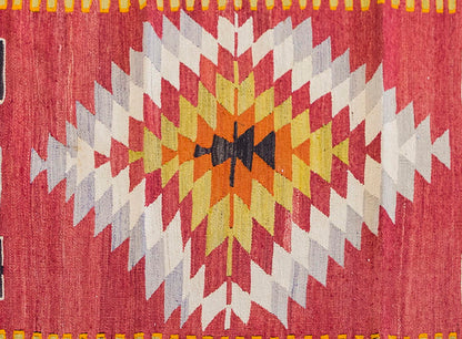 Vintage Kilim Rug,Afyon Kilim 3'2" x 5" feet 97 x 148 cm