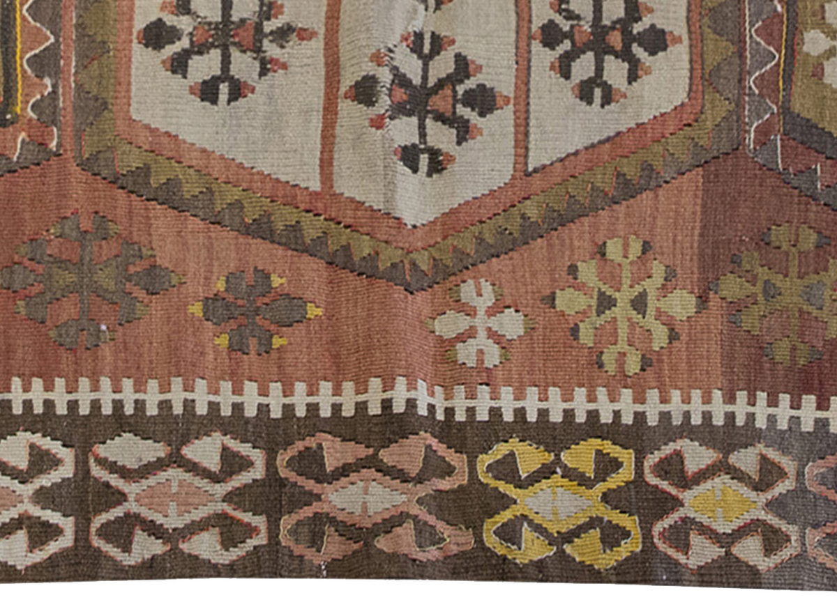 Vintage Kilim Rug,Kırşehir Kilim 3'2" x 5'8" feet 96 x 172 cm