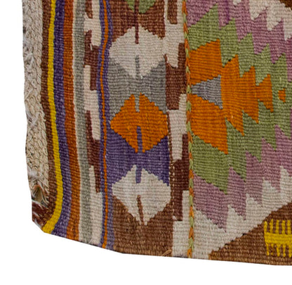 Vintage Kilim Rug,Nomadic Barak Kilim 3'3" x 4'1" feet 99 x 125 cm