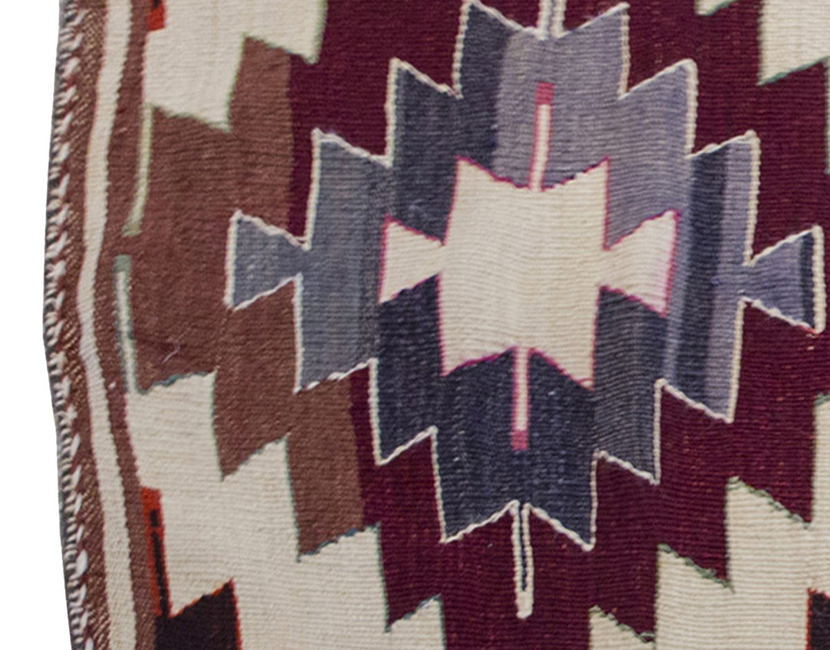 Vintage Kilim Rug,Anamur Kilim 3'3" x 4'5" feet 98 x 135 cm