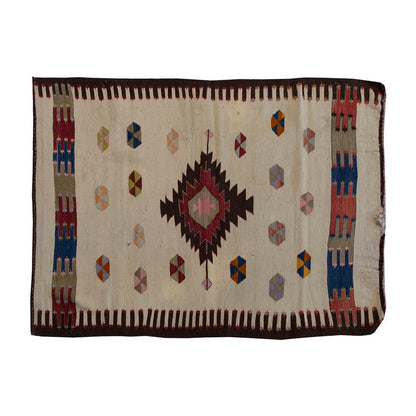 Vintage Kilim Rug,Anamurr Mut Kilim 3'3" x 5" feet 100 x 147 cm