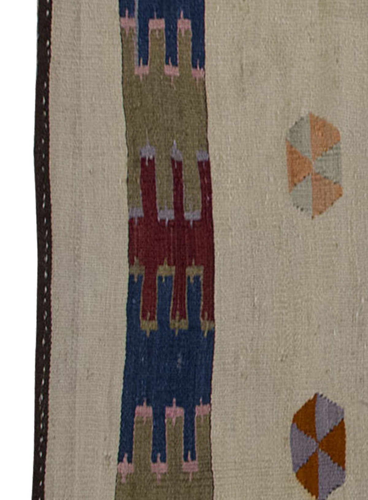 Vintage Kilim Rug,Anamurr Mut Kilim 3'3" x 5" feet 100 x 147 cm