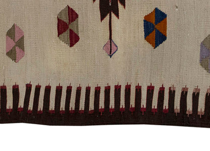 Vintage Kilim Rug,Anamurr Mut Kilim 3'3" x 5" feet 100 x 147 cm
