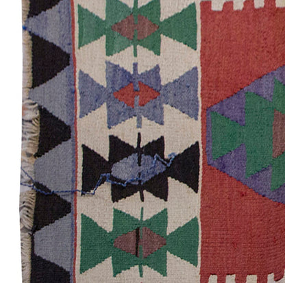 Vintage Kilim Rug,Kayseri Kilim 3'3" x 5" feet 100 x 150 cm