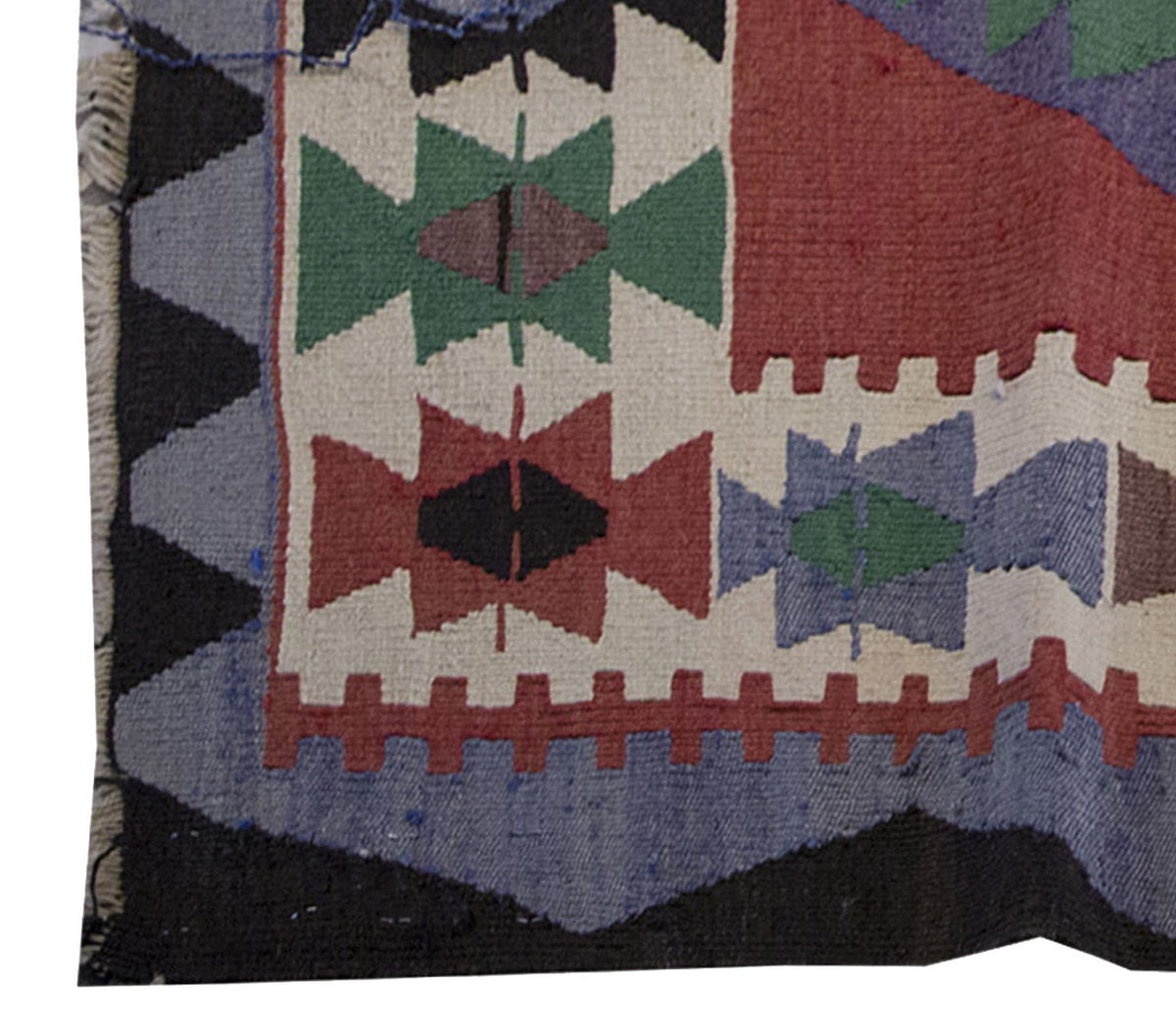 Vintage Kilim Rug,Kayseri Kilim 3'3" x 5" feet 100 x 150 cm
