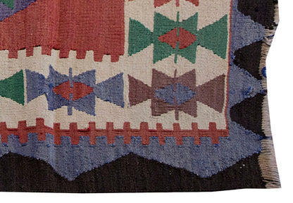 Vintage Kilim Rug,Kayseri Kilim 3'3" x 5" feet 100 x 150 cm