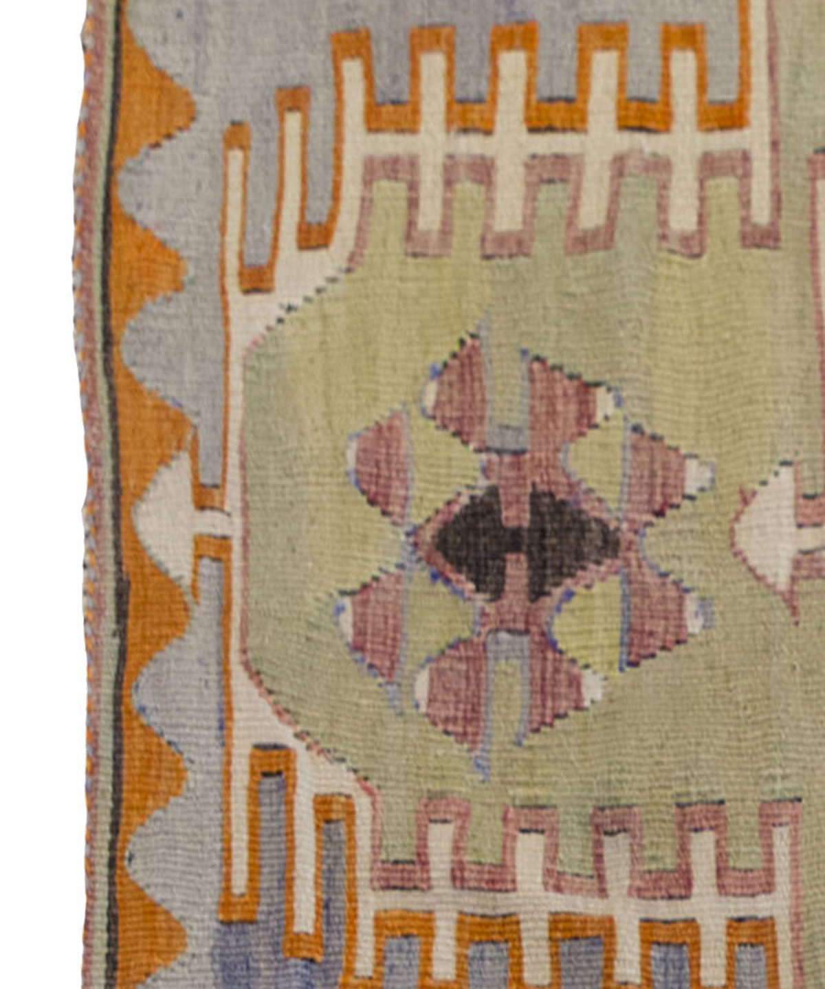 Vintage Kilim Rug,Konya Kilim 3'3" x 5" feet 99 x 152 cm