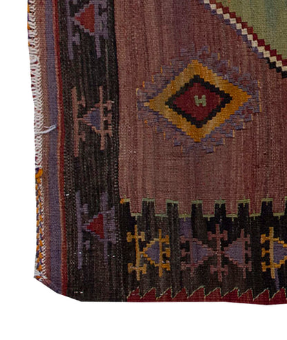 Vintage Kilim Rug,Afyon Emirdağ Kilim 3'3" x 5" feet 99 x 152 cm