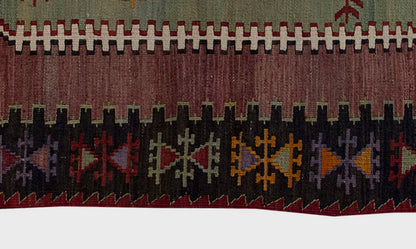 Vintage Kilim Rug,Afyon Emirdağ Kilim 3'3" x 5" feet 99 x 152 cm