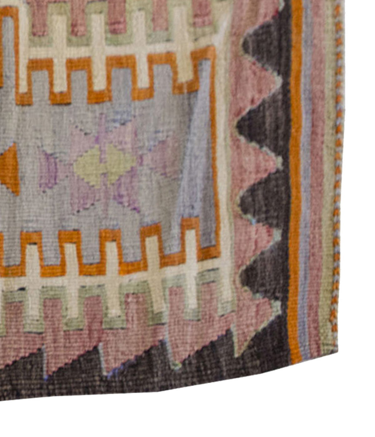 Vintage Kilim Rug,Konya Kilim 3'3" x 5" feet 99 x 152 cm