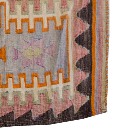 Vintage Kilim Rug,Konya Kilim 3'3" x 5" feet 99 x 152 cm