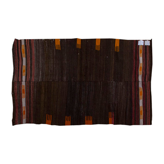 Vintage Kilim Rug,Konya Kilim 3'3" x 5'9" feet 100 x 175 cm