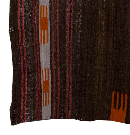 Vintage Kilim Rug,Konya Kilim 3'3" x 5'9" feet 100 x 175 cm