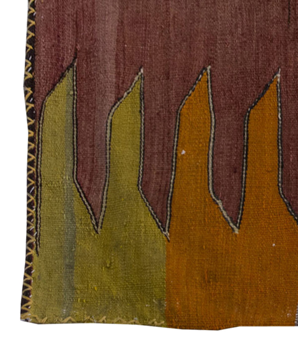 Vintage Kilim Rug,Bodrum Kilim 3'4" x 3'5" feet 101 x 103 cm
