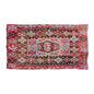 Vintage Kilim Rug,Denizli Eşme Kilim 3'4" x 4'7" feet 102 x 140 cm