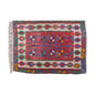 Vintage Kilim Rug,Denizli Kilim 3'4" x 4'8" feet 101 x 142 cm