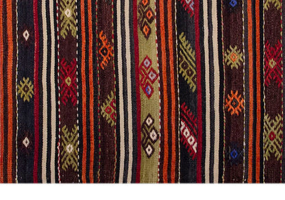 Vintage Kilim Rug,Konya Kilim 3'4" x 4'9" feet 102 x 145 cm