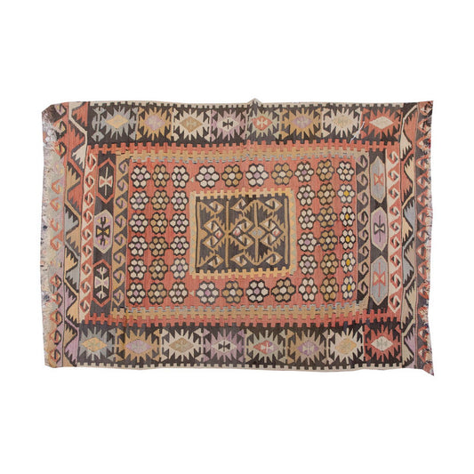 Vintage Kilim Rug,Kayseri Avsar Kilim 3'4" x 5" feet 102 x 150 cm