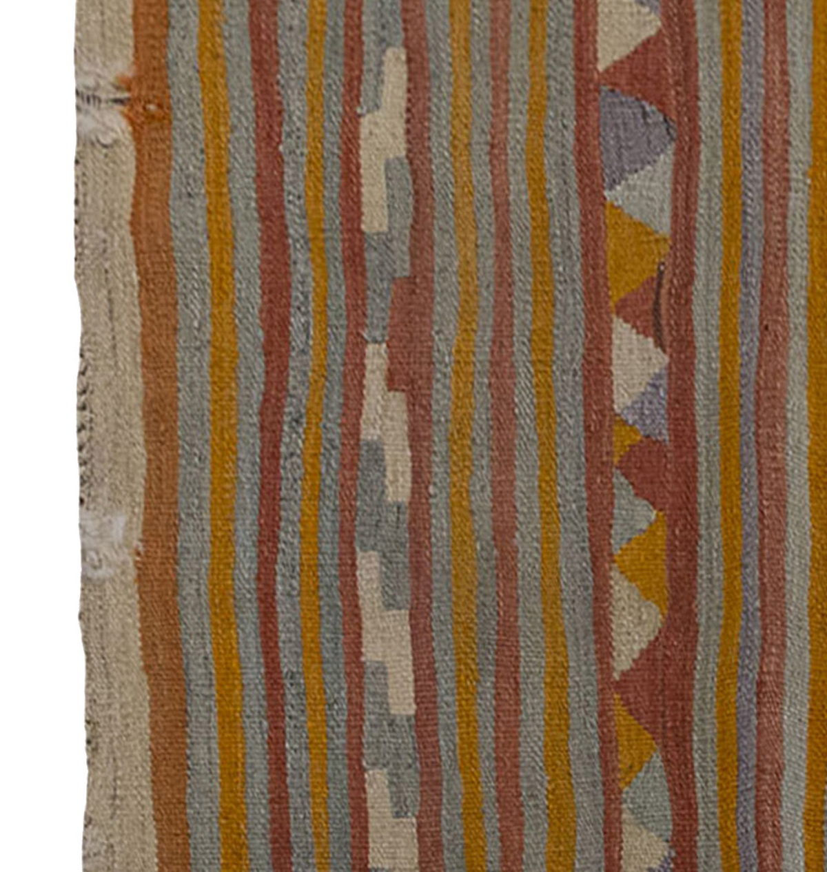 Vintage Kilim Rug,Konya Kilim 3'4" x 5" feet 102 x 150 cm
