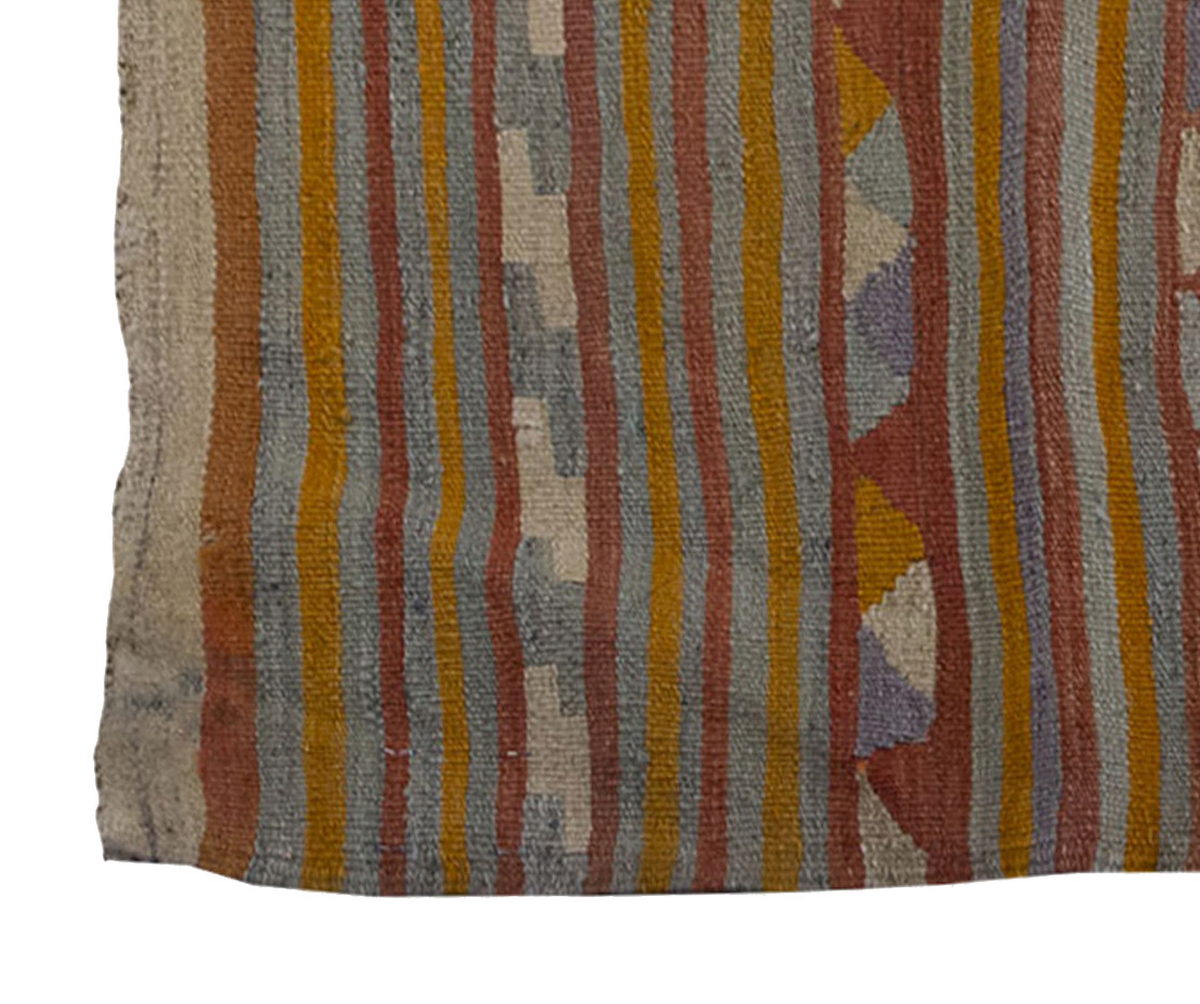 Vintage Kilim Rug,Konya Kilim 3'4" x 5" feet 102 x 150 cm