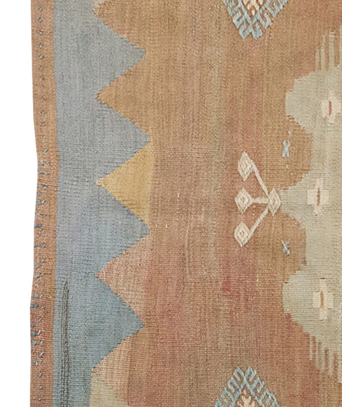 Vintage Kilim Rug,Afyon Kilim 3'5" x 3'6" feet 103 x 106 cm