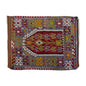 Vintage Kilim Rug,Denizli Kilim 3'5" x 4'8" feet 103 x 143 cm