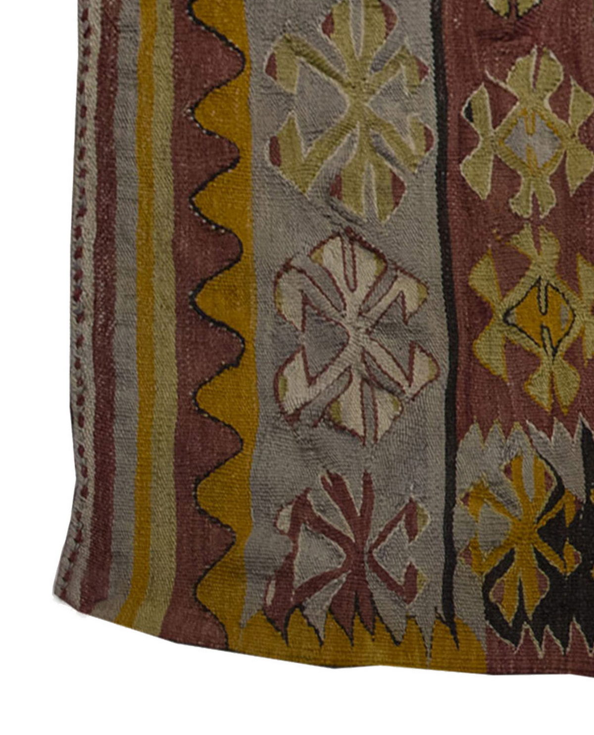 Vintage Kilim Rug,Konya Kilim 3'5" x 5" feet 105 x 152 cm