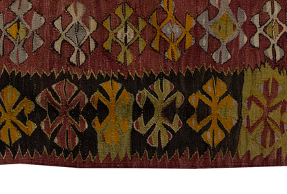 Vintage Kilim Rug,Konya Kilim 3'5" x 5" feet 105 x 152 cm