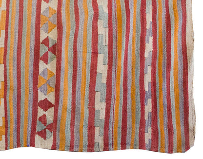 Vintage Kilim Rug,Konya Kilim 3'5" x 5'3" feet 104 x 160 cm