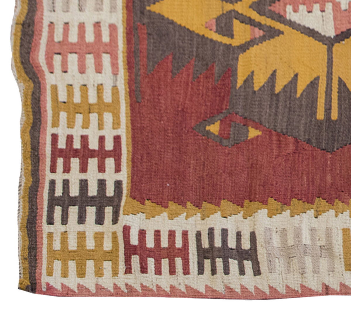 Vintage Kilim Rug,Maraş Kilim 3'5" x 5'9" feet 103 x 176 cm