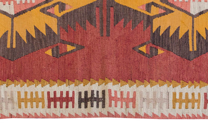 Vintage Kilim Rug,Maraş Kilim 3'5" x 5'9" feet 103 x 176 cm