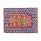 Vintage Kilim Rug,Denizli Kilim 3'6" x 4'8" feet 107 x 142 cm