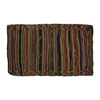 Vintage Kilim Rug,Konya Kilim 3'6" x 6" feet 106 x 180 cm